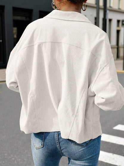 Women Casual Solid Color All-Match Jacket